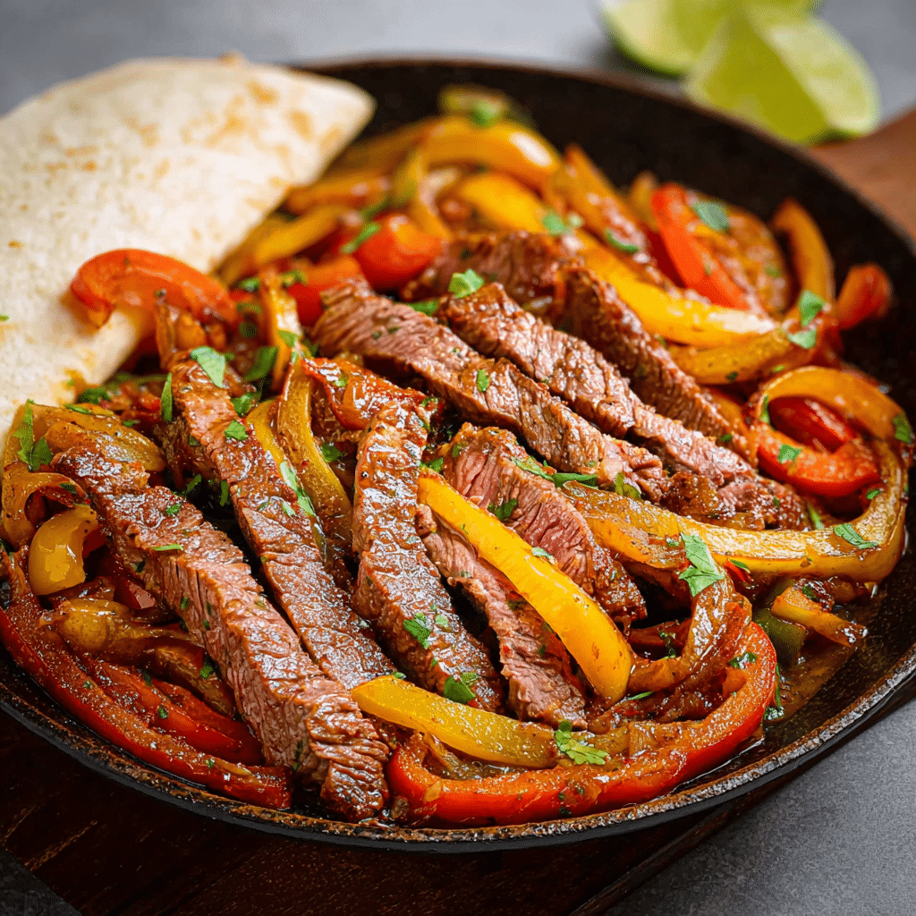 Steak Fajitas