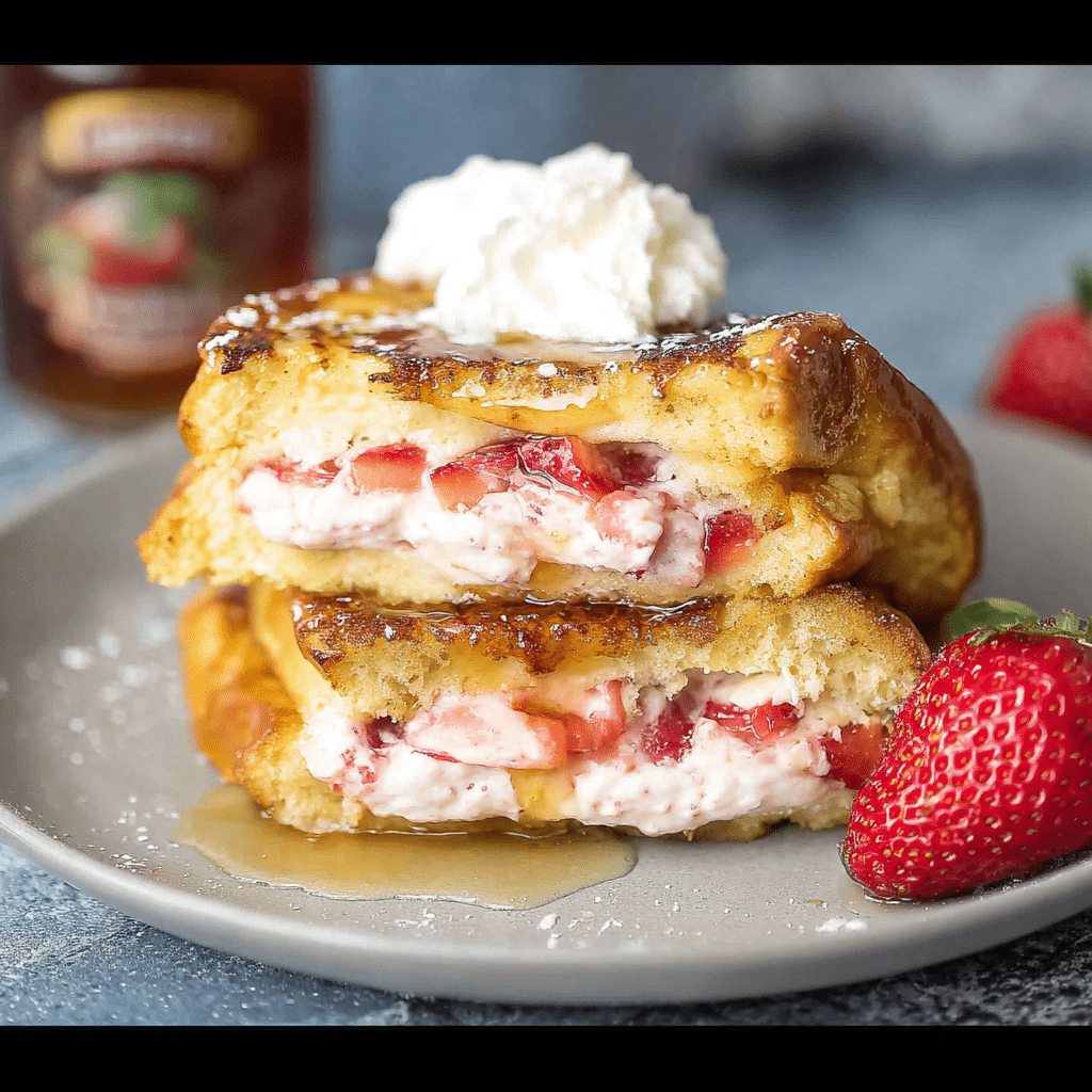 Strawberry Cheesecake French Toast