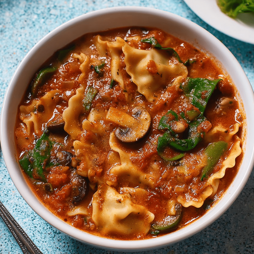 Vegan Lasagna Soup