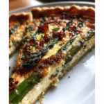Asparagus, Pancetta & Goat’s Cheese Quiche