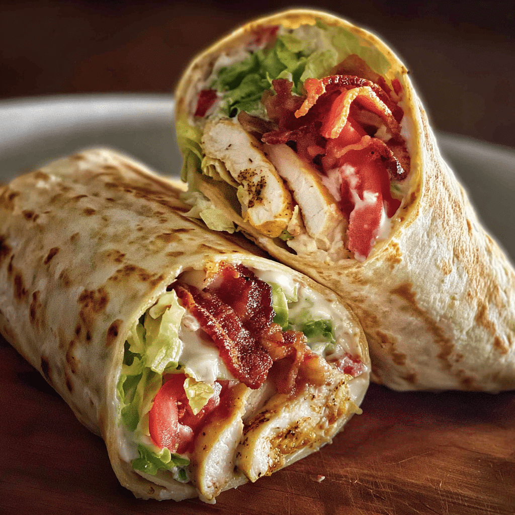 Bacon Chicken Ranch Wrap