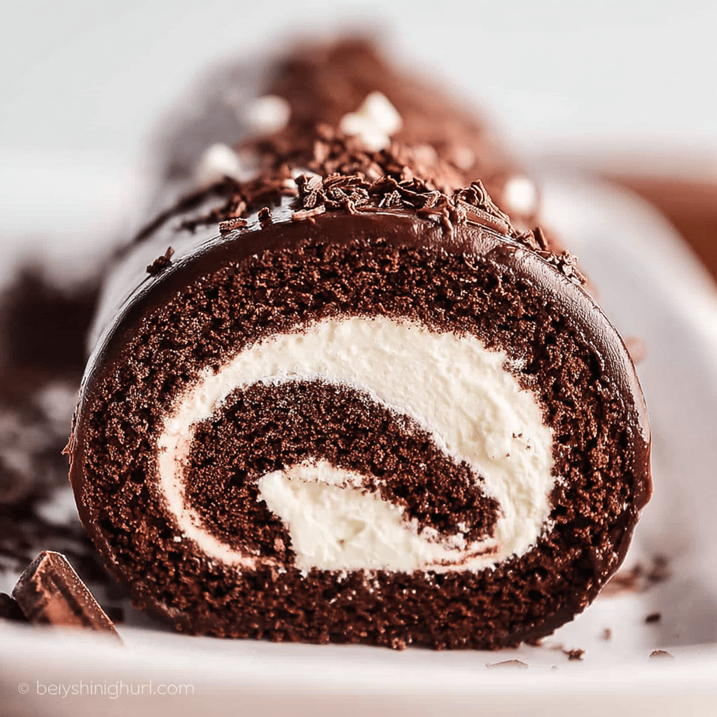 Chocolate Swiss Roll