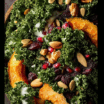 Fall Harvest Kale Salad