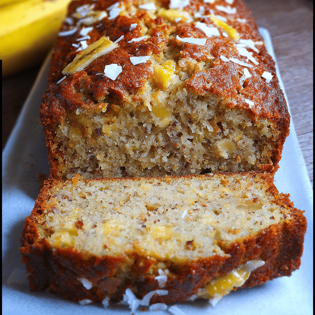 Hawaiian Banana Bread