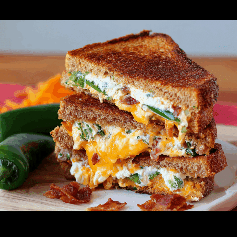 Jalapeño Popper Grilled Cheese