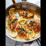 Lemon Chicken with Parmesan Sauce