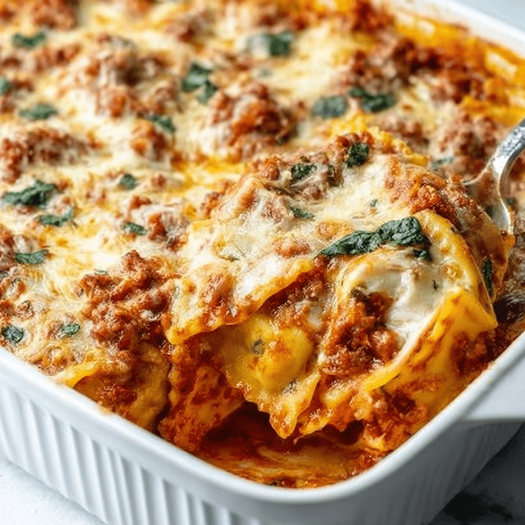 Million Dollar Ravioli Casserole