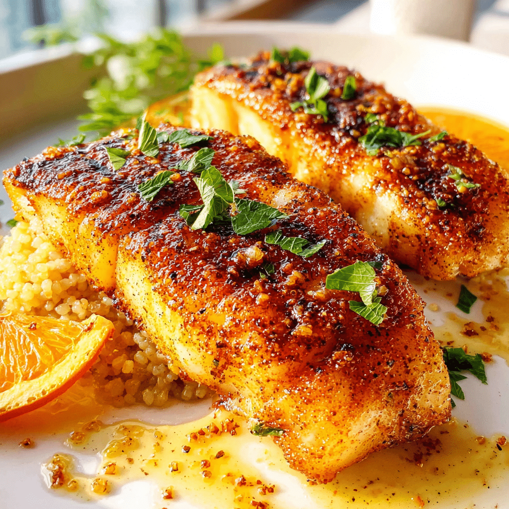 Pan-Seared Orange Roughy