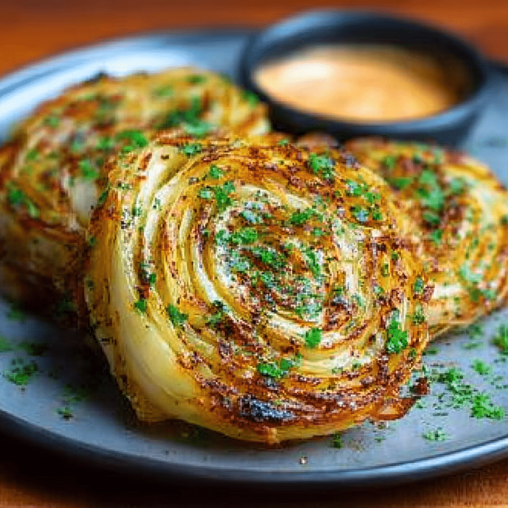 Roasted Cabbage Steaks