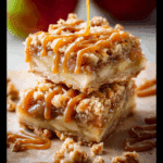 Salted Caramel Apple Pie Bars