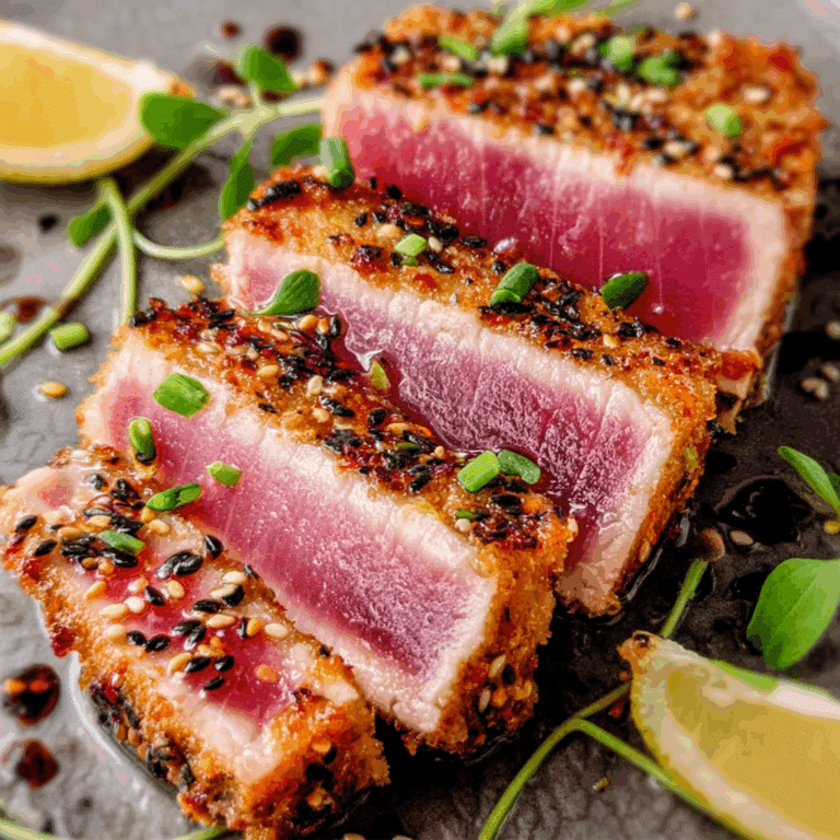 Seared Ahi Tuna Steaks