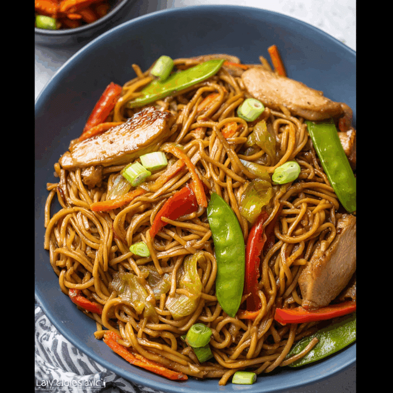 Teriyaki Noodles with Veggies