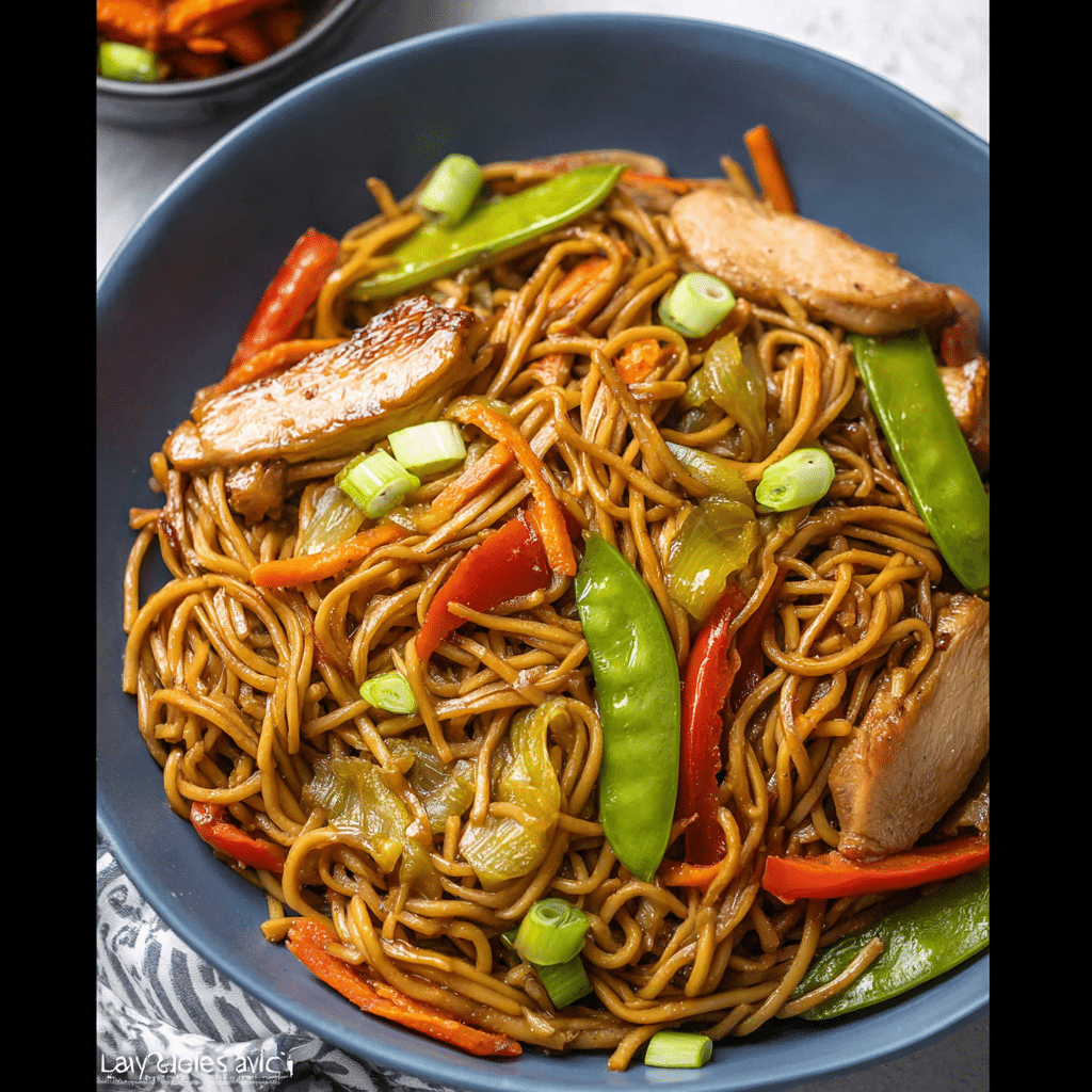 Teriyaki Noodles with Veggies