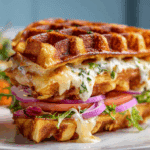 Waffled Grilled Cheese