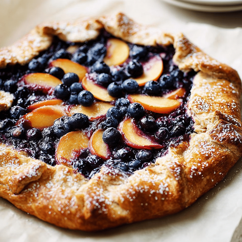 Blueberry & Almond Galette