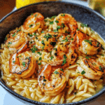 Lemon Shrimp Orzo
