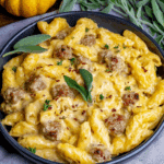 Pumpkin Sausage Mac & Cheese