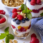 Raspberry & Mango Yogurt Parfait