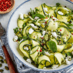 Ribboned Courgette Salad